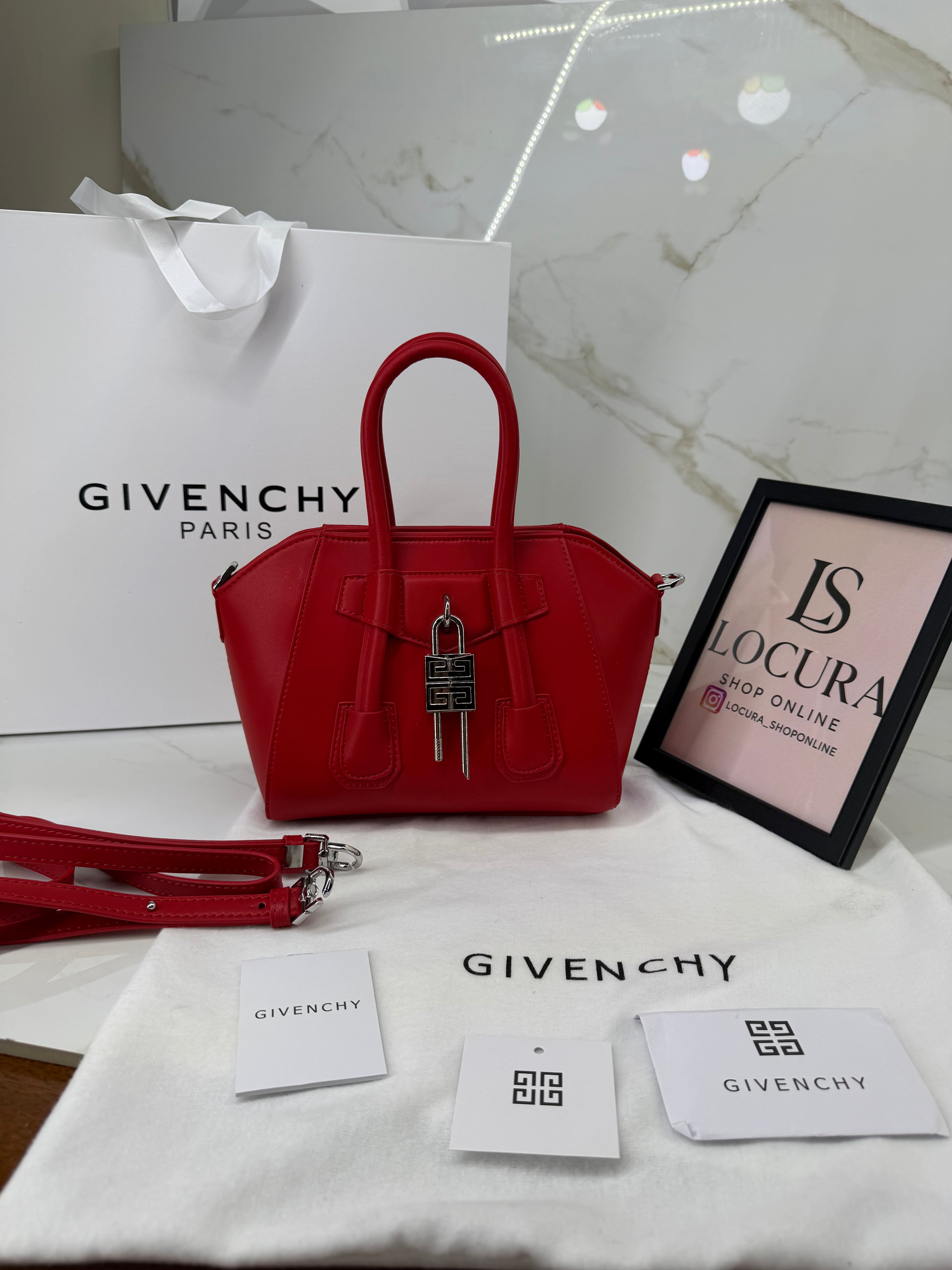 BORSA GIVENCHY ANTIGONA con lucchetto 22 cm