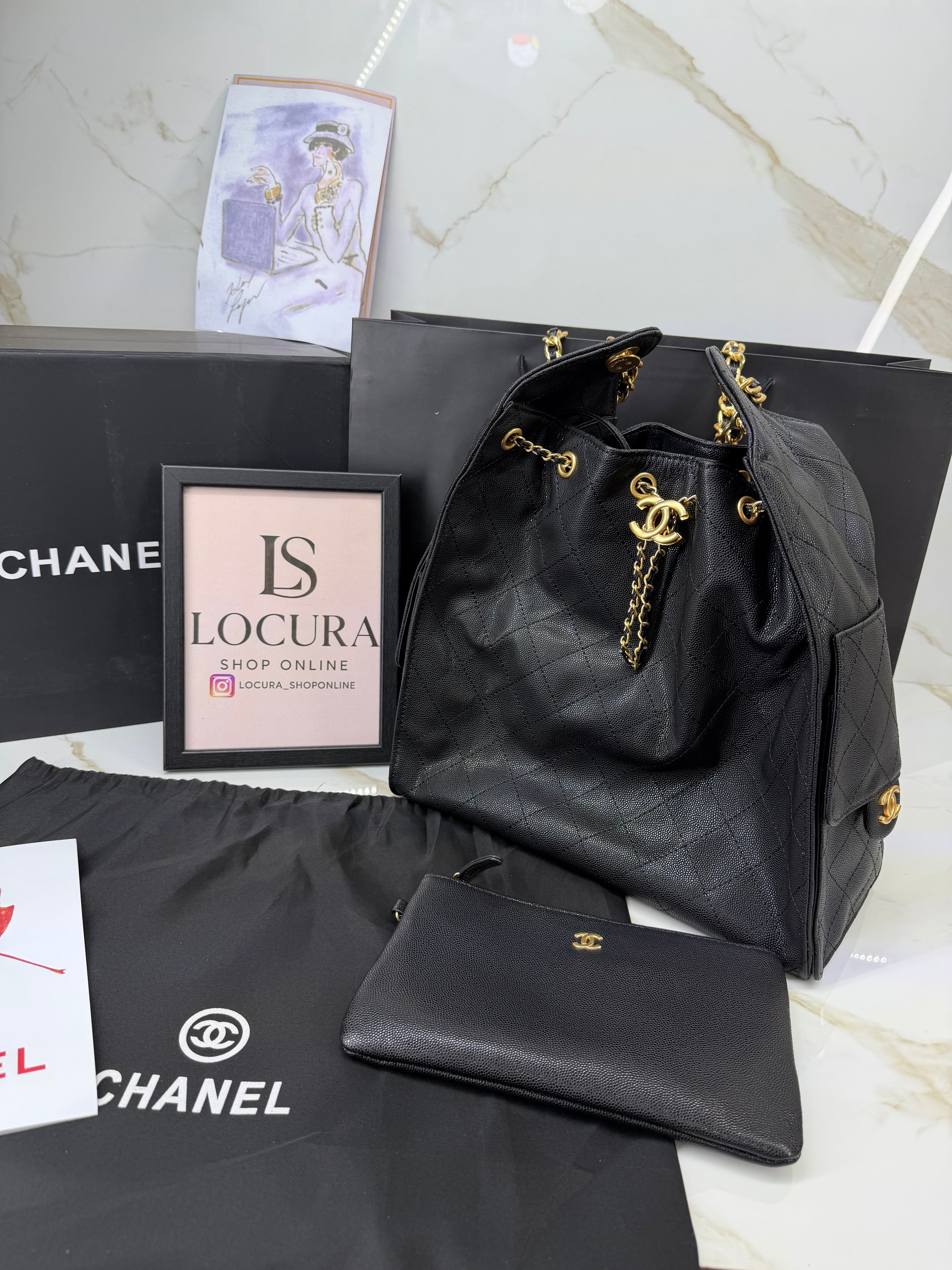 BORSA CHANEL 25 media