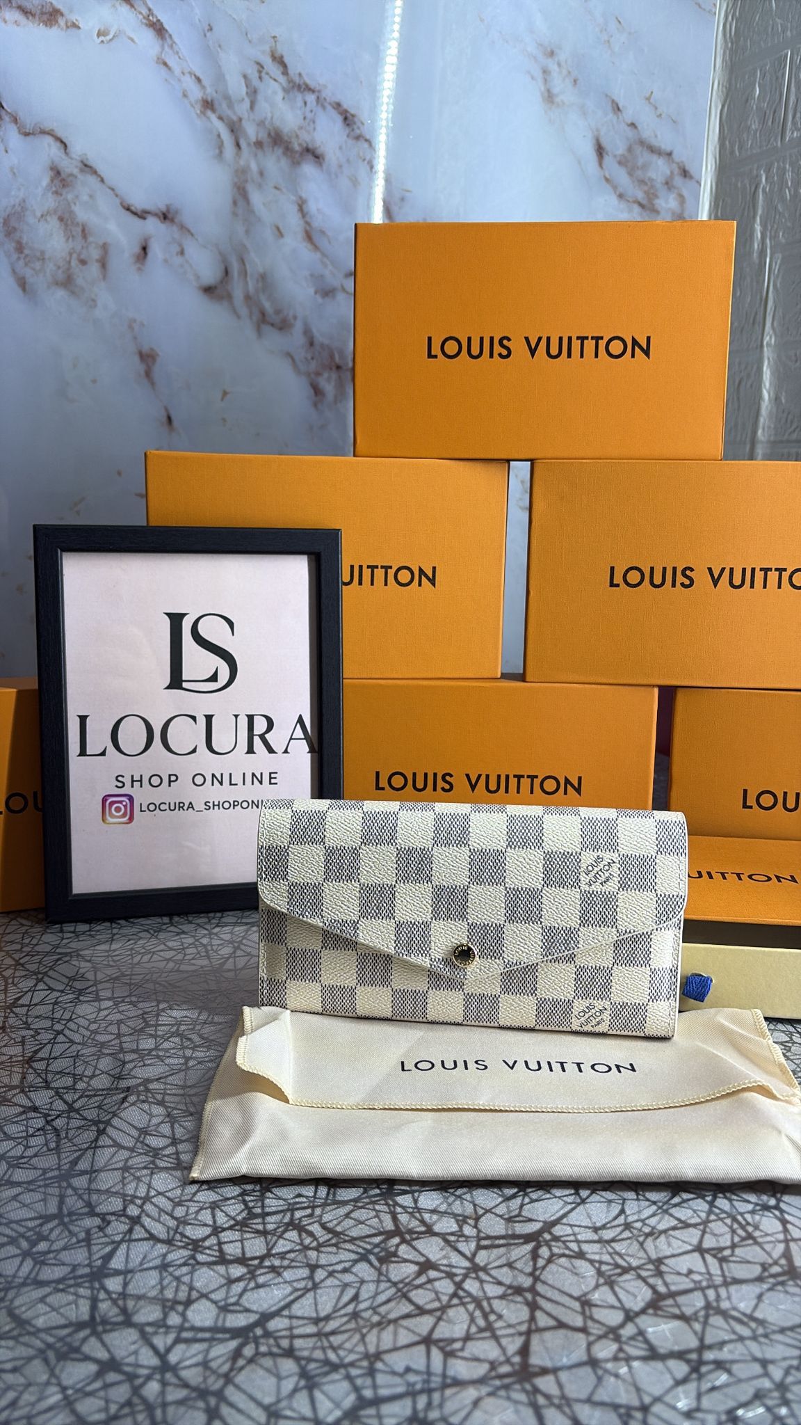 PORTAFOGLIO LV DAMIER