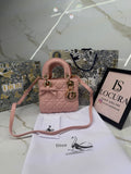 BORSA DIOR LADY MINI con fiocco