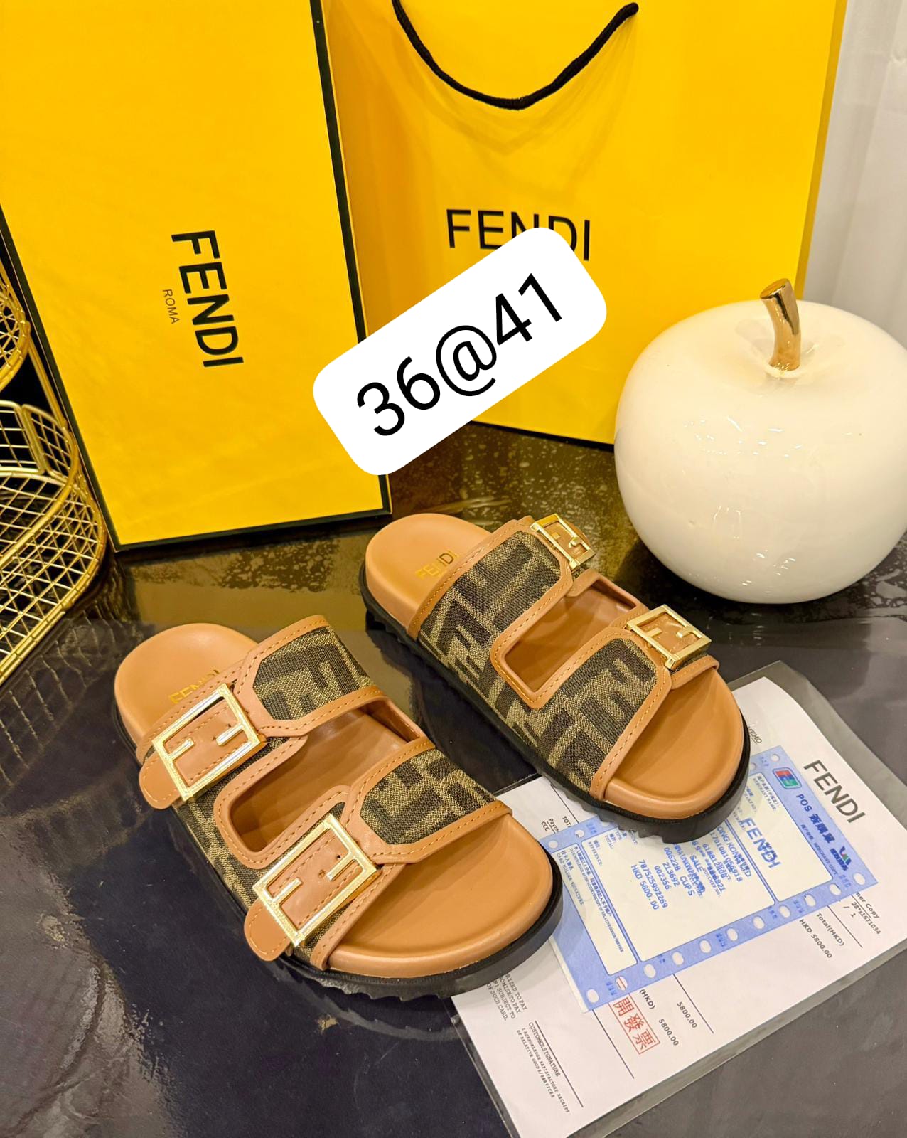 CIABATTE FENDI