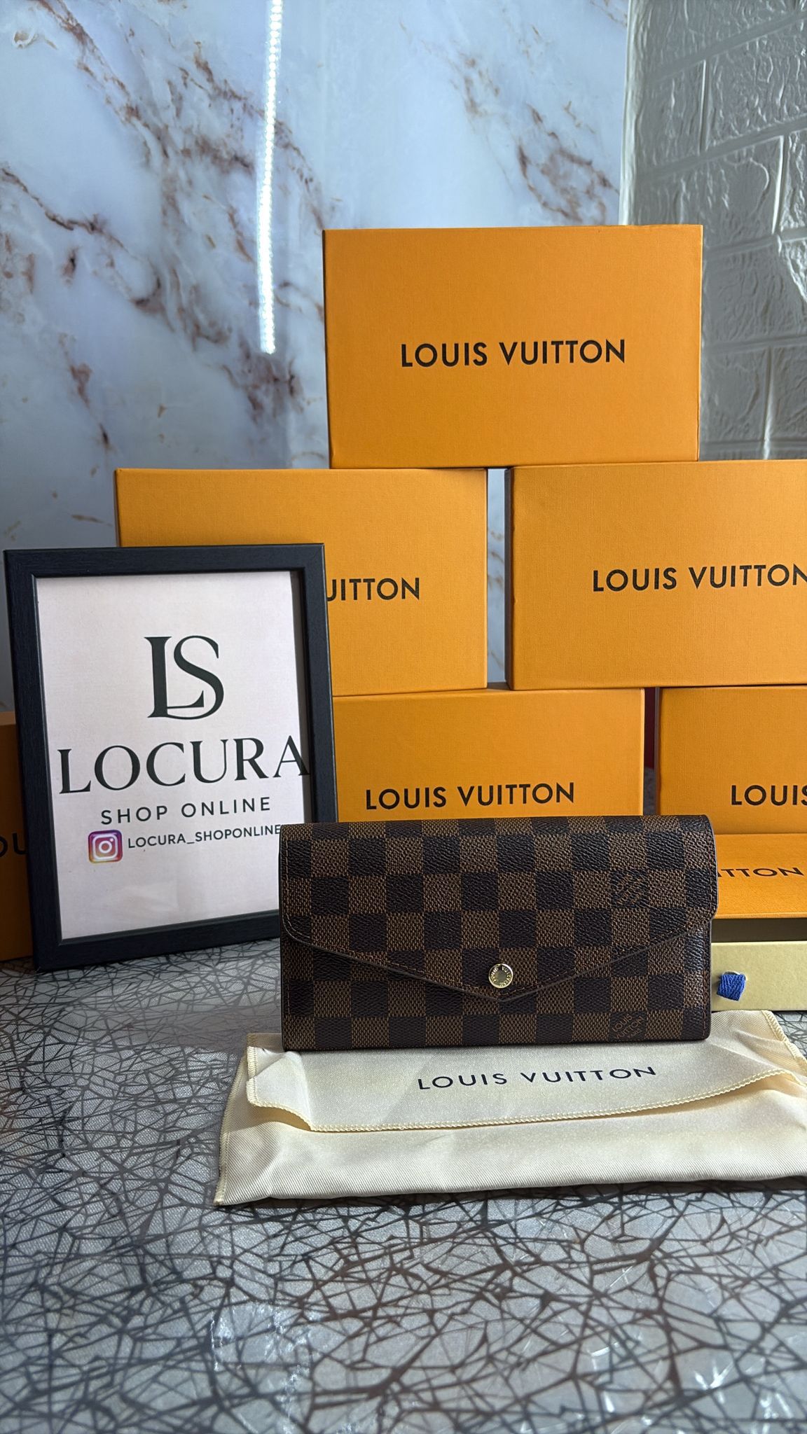 PORTAFOGLIO LV DAMIER