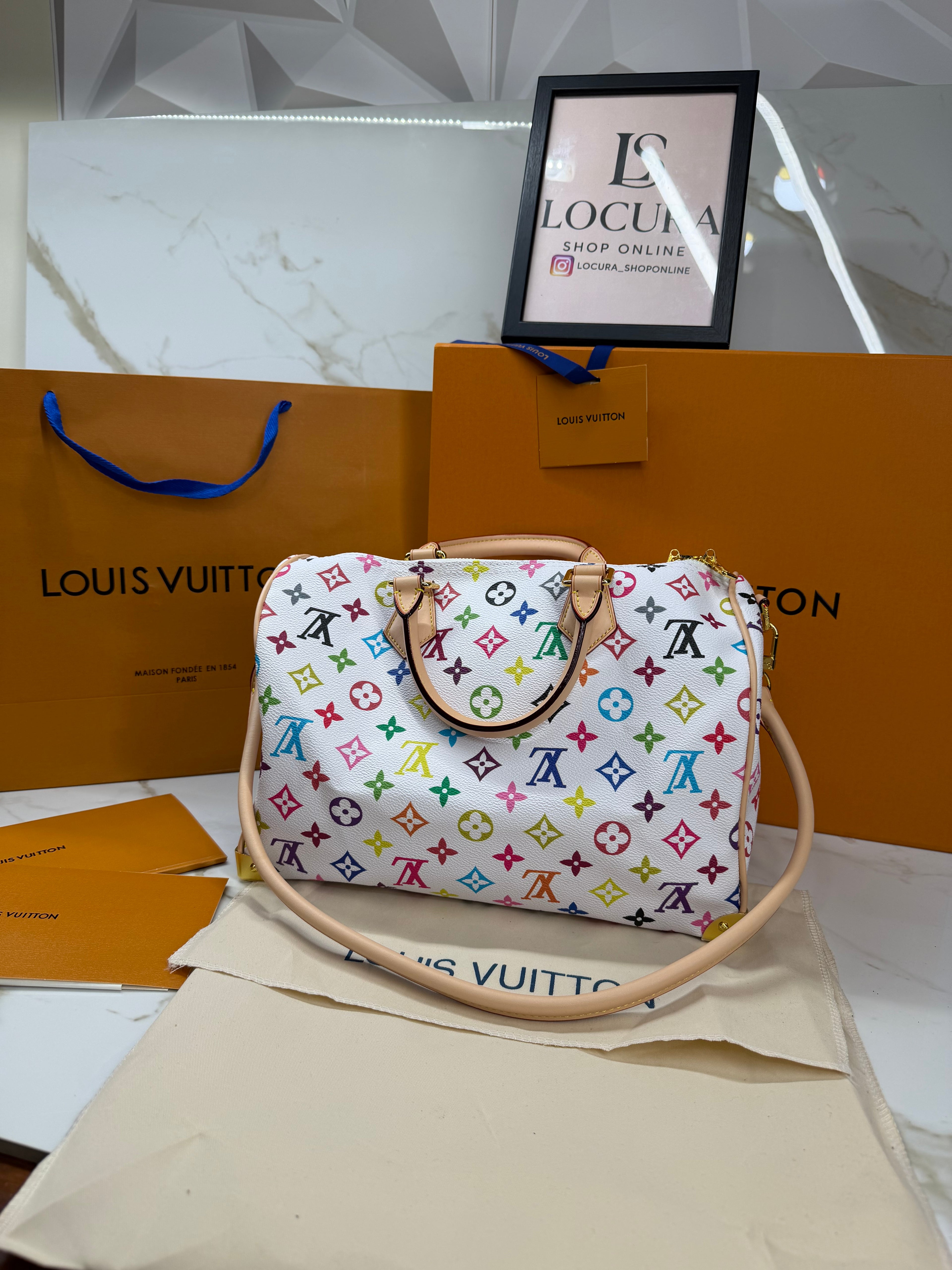 BORSA LV BAULETTO MURAKAMI 30 cm