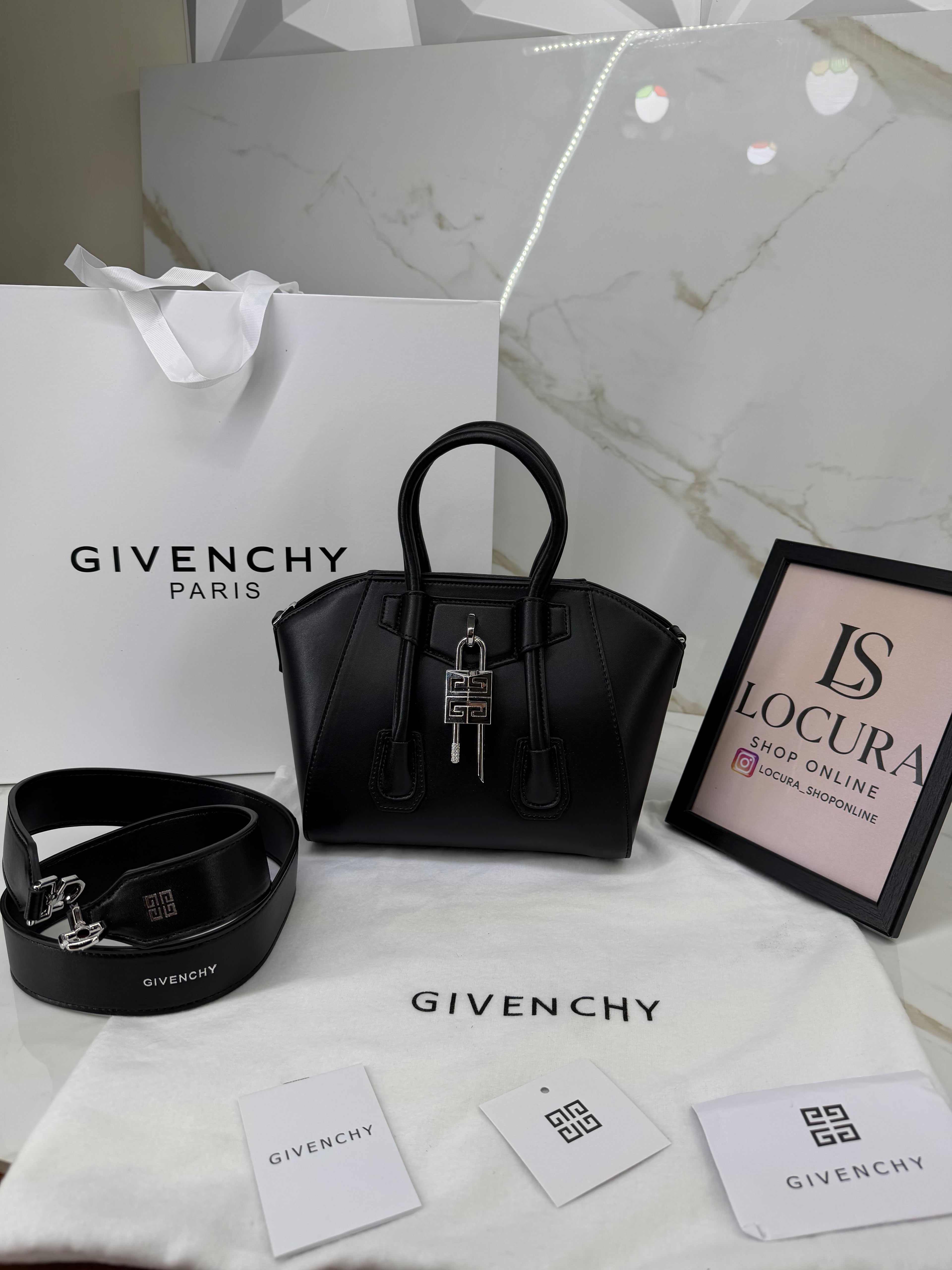 BORSA GIVENCHY ANTIGONA con lucchetto 22 cm